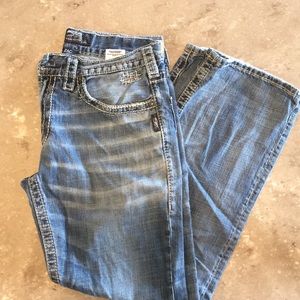 Men’s silver jeans